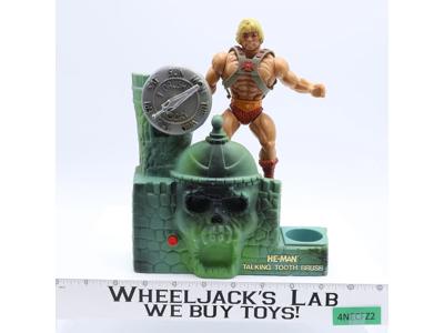 He-Man Talking Tooth Brush MOTU 1984 Mattel Masters of the Universe Vintage