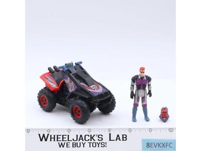 Iguana W/ Lester Sledge 100% Complete M.A.S.K. Kenner 1986 Action Figure Vintage