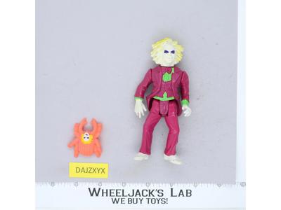 Spinhead Beetlejuice w/ Creepy Cockroach 100% Complete 1989 Vintage Figure