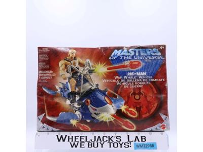 War Whale He-Man 200x Masters of the Universe MOTU 2002 Mattel NEW SEALED