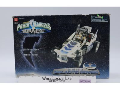 Deluxe Silver Galactic Rover Complete Power Rangers in Space 1997 Bandai Vehicle