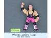 Bret Hart PINK HEART WWF WWE Hasbro Wrestling 1992 Titan Action Figure