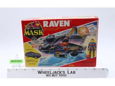 Raven W/ Calhoun Burns 100% Complete W/Box MASK 1986 Vintage Action Vehicle