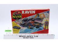 Raven W/ Calhoun Burns 100% Complete W/Box MASK 1986 Vintage Action Vehicle