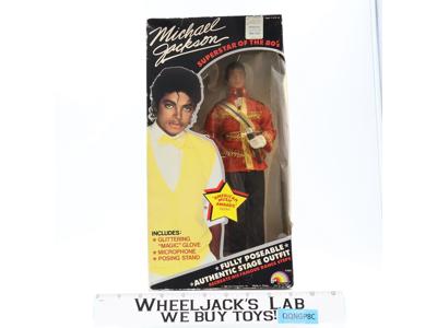 Michael Jackson American Music Awards Outfit 1984 LJN Poseable Doll NEW SEALED