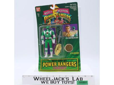 Auto Morphin Green Ranger 100% Complete Power Rangers 1994 Bandai Action Figure