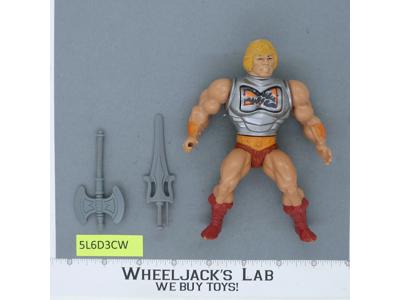 Battle Armor He-Man 100% Complete Masters of the Universe MOTU 1984 Mattel