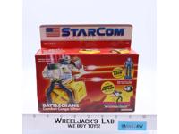 Battlecrane Starcom 1987 Coleco Vintage Action Figure Vehicle NEW SEALED