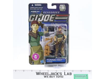 Tunnel Rat GI Joe Renegades 2011 Hasbro Action Figure NEW SEALED
