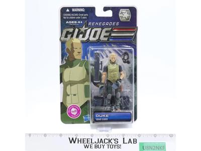 Duke GI Joe Renegades 2011 Hasbro Action Figure NEW SEALED