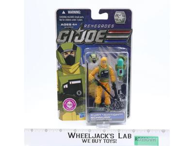 Kurt "Airtight" Schnurr GI Joe Renegades 2011 Hasbro Action Figure NEW SEALED