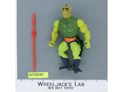 Whiplash 100% Complete He-Man Masters of the Universe MOTU 1984 Mattel Vintage