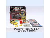 Sunstreaker w/BOX 100% Complete Vintage Hasbro G1 Transformers 1985 Figure