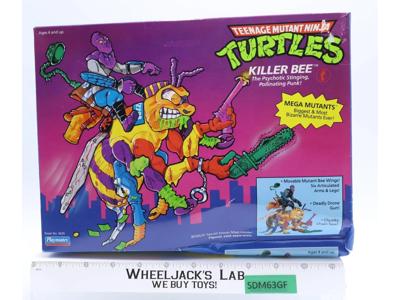 Killer Bee 100% Complete Teenage Mutant Ninja Turtle TMNT 1990 Playmates Vehicle