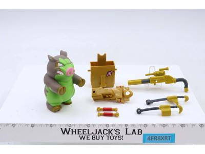 Major Piggyback Gunner100% Complete Barnyard Commandos Playmates 1990 Vintage