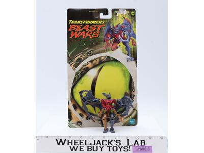 Sonar 100% Complete W/ Card Transformers Beast Wars Transmetals 1998 Hasbro