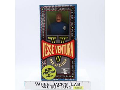 Football Coach Jesse Ventura Man of Action 1999 Governor Action Figure NEW MIB