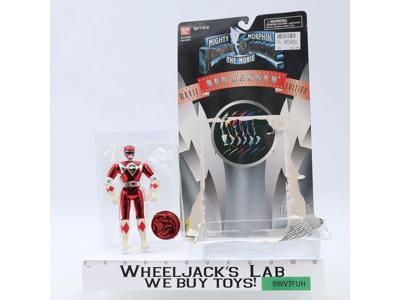Metallic Red Ranger Complete Power Rangers The Movie 1995 Bandai Action Figure