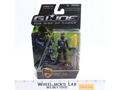Deep Six GI Joe The Rise Of Cobra 2009 Hasbro Action Figure NEW SEALED
