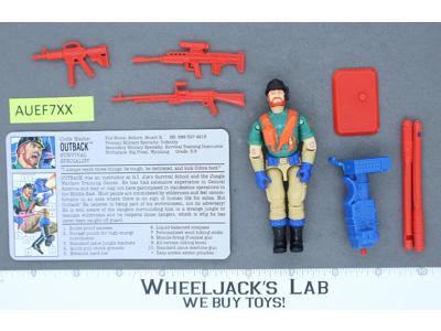 Outback V4 100% Complete 1993 G.I. Joe Hasbro Vintage Action Figure