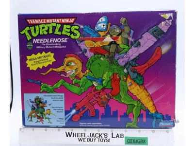 Needlenose 100% Complete Teenage Mutant Ninja Turtle TMNT 1990 Playmates Vehicle