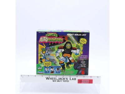 Night Ninja Leo TMNT Auto Mutations 1993 Playmates Action Figure NEW MISB SEALED