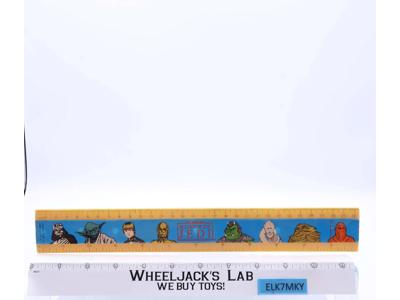 12" Ruler Star Wars Return of the Jedi ROTJ 1983 Vintage School Supplies