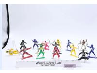 Lot of 15 Power Rangers Bandai Action Figures