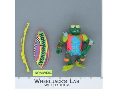 Sewer Surfer Mike Teenage Mutant Ninja Turtle TMNT 1990 Playmates Vintage Figure