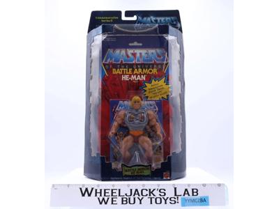 Battle Armor He-man MOTU Commemorative Series II 2001 Mattel Figure NEW SEALED