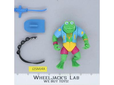 Genghis Frog Teenage Mutant Ninja Turtles TMNT Playmates 1989 Vintage Figure