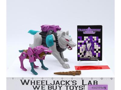 Carnivac Pretender 100% Complete Vintage 1988 G1 Transformers Hasbro