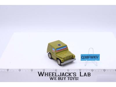 Rollbar 100% Complete WORKS 1987 Vintage G1 Transformers Jeep CJ-7 Action Figure