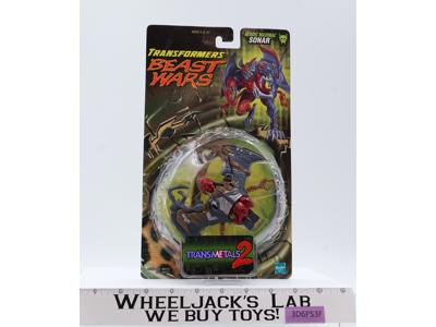 Sonar Transformers Beast Wars Transmetals 2 1998 Hasbro Action Figure NEW SEALED