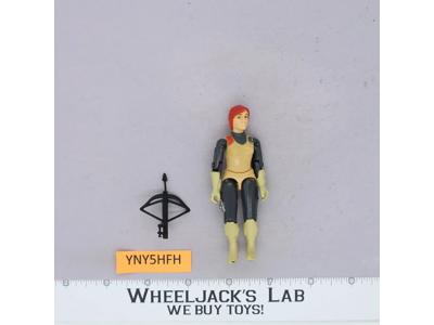 Scarlett V1 Straight Arm 100% Complete G.I. Joe 1982 Hasbro Vintage Figure
