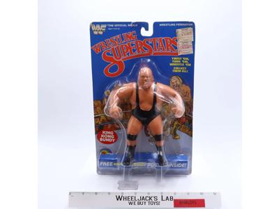 King Kong Bundy Wrestling Superstars WWF 1985 LJN 8" Action Figure NEW SEALED