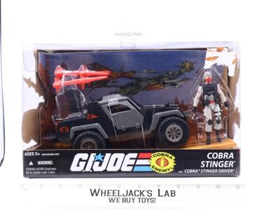 Cobra Stinger W/Stinger Driver GI Joe 25th Anniv. 2008 Hasbro NEW MISB SEALED
