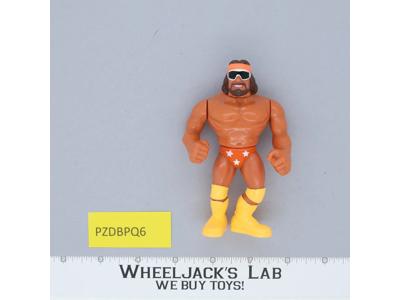 Macho Man 100% Complete WWE WWF Wrestling 1990 Hasbro Vintage Action Figure