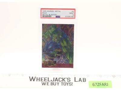 Hulk Metal Blaster #5 PSA GRADED 9 Marvel Metal 1995 Fleer Trading Card