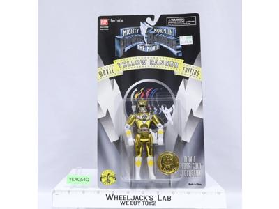 Mighty Morphin YELLOW Ranger MOVIE EDITION Power Rangers 1995 Bandai NEW MOSC
