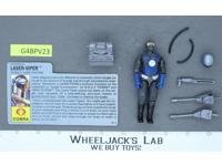 Laser Viper V1 100% Complete G.I. Joe 1990 Hasbro Vintage Action Figure