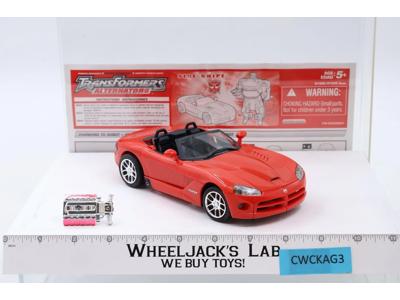 Sideswipe Dodge Viper Alternators 100% Complete 2003 Hasbro Transformers Figures