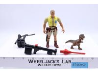 Robert Muldoon W/ Firing Tranq Bazooka Jurassic Park 1993 Kenner WORKS!