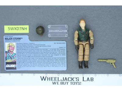 Major Storm V1 100% Complete G.I. Joe 1990 Hasbro Vintage Action Figure