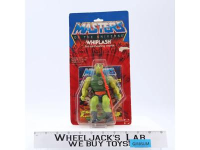 Whiplash Masters of the Universe MOTU 1983 Mattel MOSC SEALED NEW Action Figure