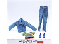 OSI Undercover Assignment W/ Striped Shirt & Shoes Six Million Dollar Man Kenner