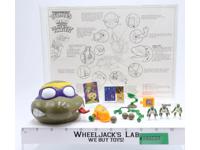 Donatello's Basketball Playset Mini Mutants TMNT 1994 Playmates Complete Toy