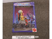 He-Man Masters of the Universe MOTU ITALIAN Poster Mattel Vintage 19 x 13