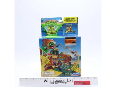 Sewer Wars Mini Mutants Playset TMNT 1994 Playmates Toys Vintage
