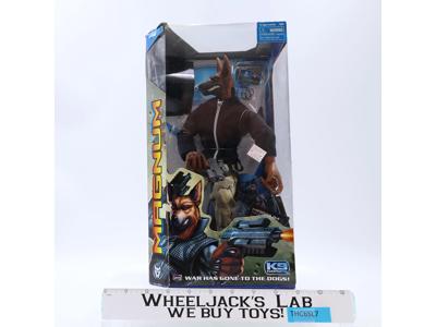 K9 Corps MAGNUM German Shepherd 12" Action Figure in Box Lanard 2005 NEW SEALED